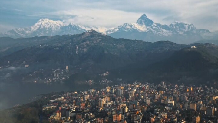 Pokhara, Nepal 🇳🇵 — where mountains, lakes, and nature create unforgettable beauty. ❤️🏔️