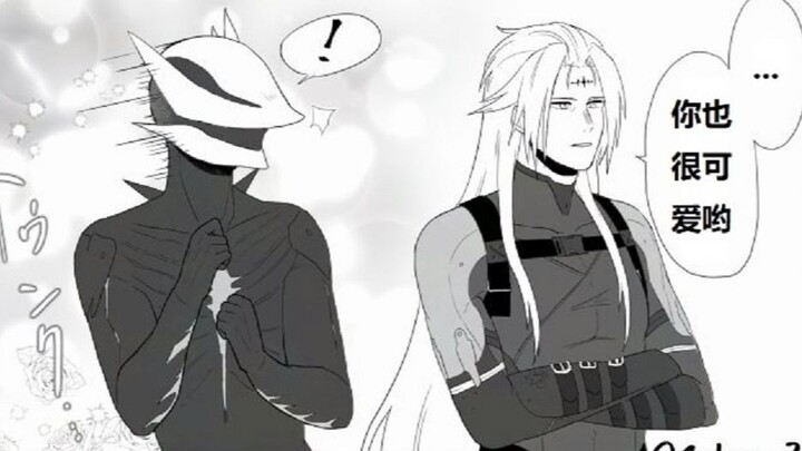 卡卡罗：你也很可爱哦；鸣潮漫画小剧场，作者：@4aktym2