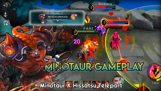 Minotaur Gameplay | Highlight MLBB