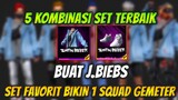 5 KOMBINASI SET FREE FIRE TERBAIK BUAT J.BIEBS - FREE FIRE INDONESIA
