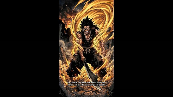 Kenpachi Zaraki: The Pure Essence of War | Bleach Short