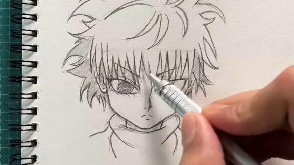 Menggambar anime simple ✍️ Killua