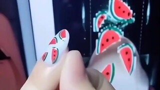 Automatic nail art machine