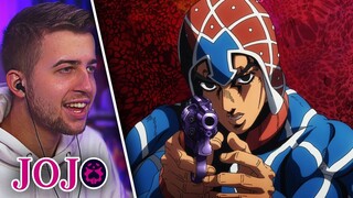 SEX PISTOLS VS KRAFT WORK!! JoJo's Bizarre Adventure Episode 8 REACTION (Golden Wind)