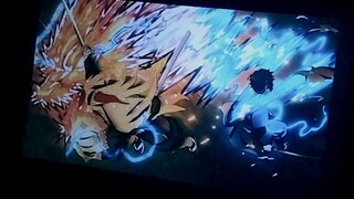 Zenitsu's Thunder Breathing Seventh Form, God of Fire Thunder ⚡