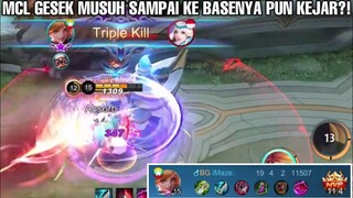 MCL GESEK MUSUH SAMPAI KE BASE PUN KITA KEJAR SAMPAI MANIAC?!!