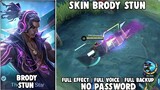 Update!! Script Skin Brody Stun Full Efeect No Password Patch Terbaru | Mobile Legends