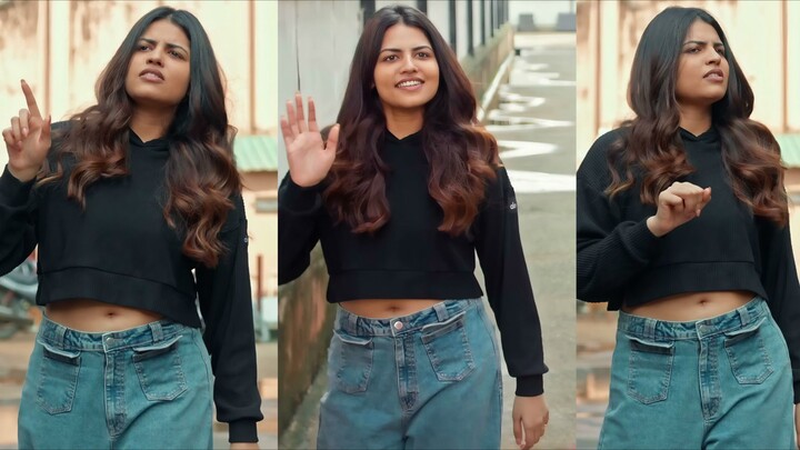 Angelin😍 Tamil Anchor Navel 4K