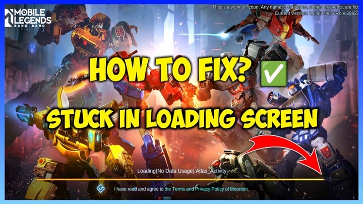 HOW TO FIX STUCK IN LOADING SCREEN MOBILE LEGENDS BANG BANG | SAJIDCH GAMING