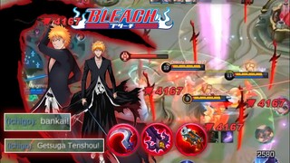 new hero ichigo kurosaki in mobile legends • anime skins • MLBB x Bleach