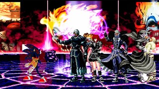 Kof Mugen Sonic.EXE Vs NESTS Team