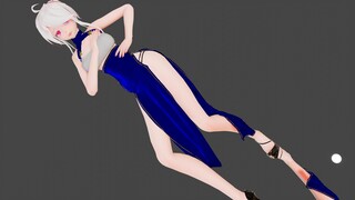 【4k|Cloth Simulation|Haku the Soft Voice】A cup of cloudy wine poured onto my heart—who made whose he