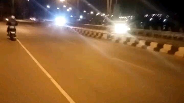 Beautiful night view of Uganda pearl of Africa