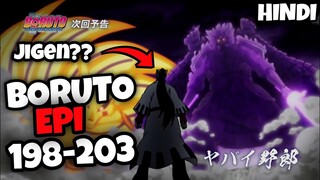 Boruto Episode 198-203 Explained (Hindi) | Critics Anime