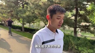 【Zhang Jike】Challenge the strongest man in the park