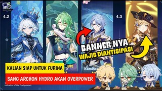 UPDATE TERBARU!!! BANNER VERSI 4.2 - 4.3 HYDRO ARCHON, NAVIA DAN MASIH BANYAK LAGI... (ENG SUB/DUB)