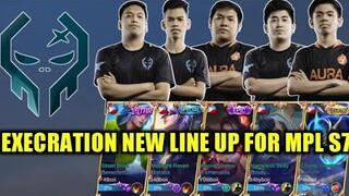 BAGONG LINE UP NG EXECRATION PARA SA MPL S7