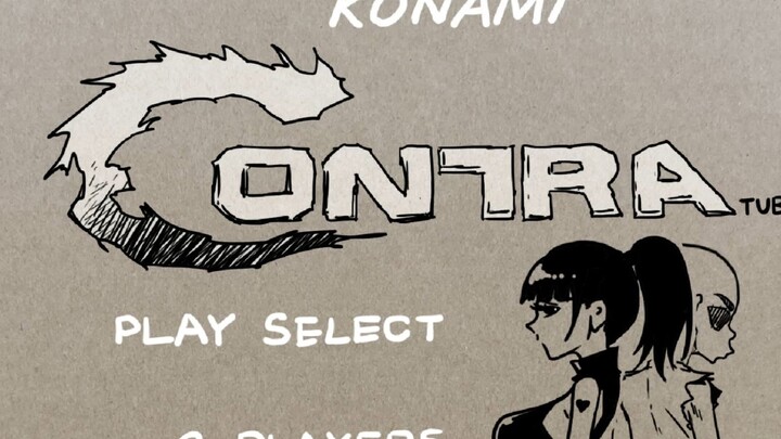 Contra paper game, "Paper Shell Kombat" 7, blast the monster island!