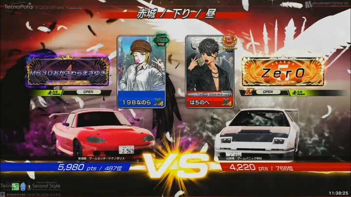 頭文字D THE ARCADE SS6 | [MODE Online Battle] #56 โรตารี่ผงาด 🦅 แต่..........