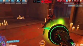 Five of us hit a DJ and all got killed? (Lucio 1V5 six kills)