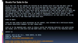 Boats For Sale In Ga