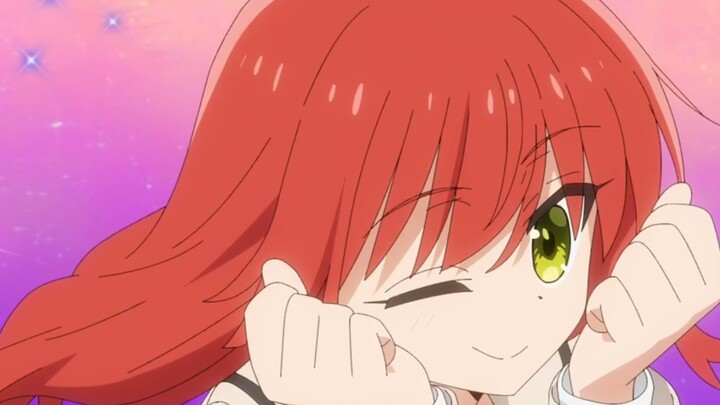 "When you chant the spell, you need to put more emotion into it!" Kita's spell that makes frozen ome