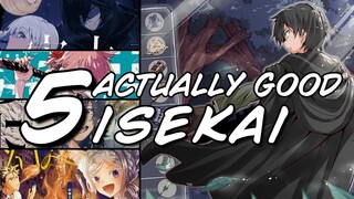 5 Actually Good Isekai Manga