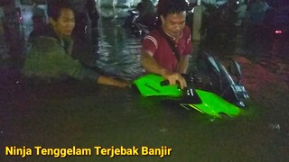 Ninja Tenggelam Terjebak Banjir