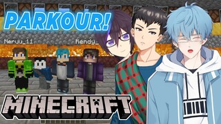 Minecraft Tapi BALAPAN PARKOUR Ft.@Haegram @Rendy Ch @Mashiro Crack ID (Vtuber Indonesia)