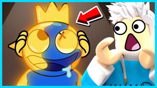 RAHASIA MENGERIKAN BLUE RAINBOW FRIENDS YANG JADI KUNING EMAS!