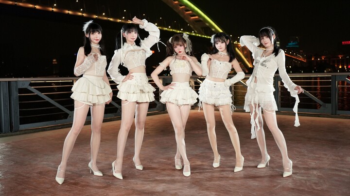 【巾×心×凡×缈×安】纯白美少女高跟战士🤍一骑当千！