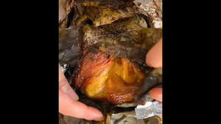 ไก่อบดินเผา