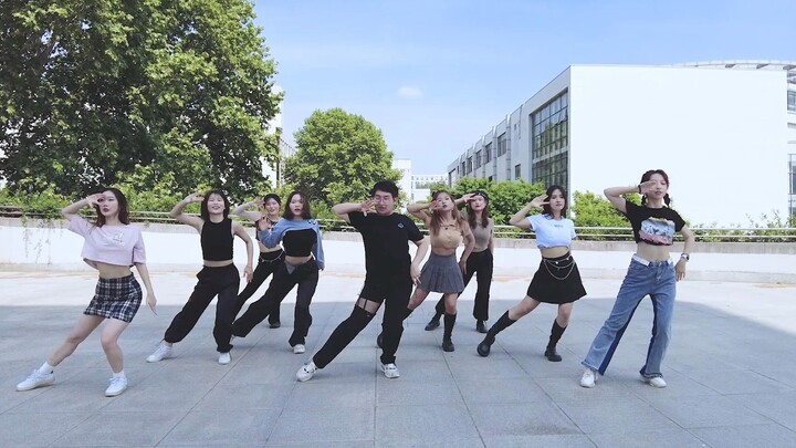 [มหาวิทยาลัยวิทยาศาสตร์และเทคโนโลยีหนานจิง TWICE] คัฟเวอร์เต้นสุดเก๋: ชายและหญิงทำงานร่วมกันโดยไม่เห