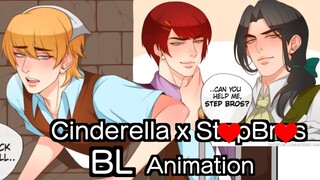 "Im STUCK" | Cinderella BL comic dub | ART/COMIC by ME