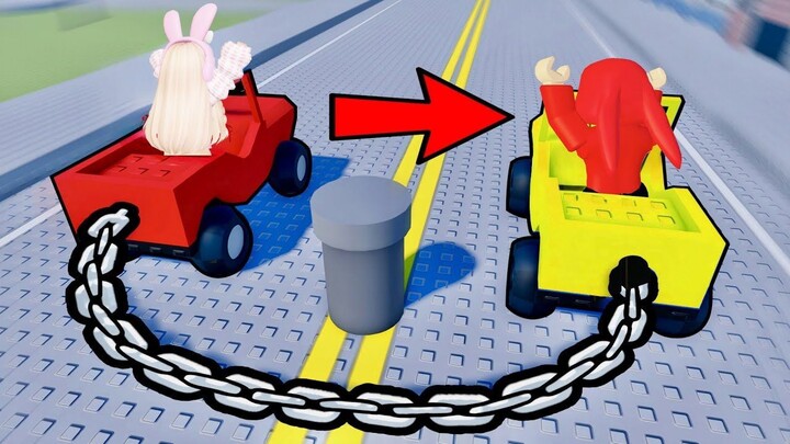 Yuta Dan Baby Celine Kerjasama Mobil Rantai  ROBLOX