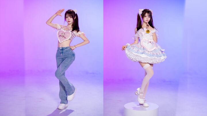 Two Adorable Girlfriends—Which Outfit Are You Going With Tonight?