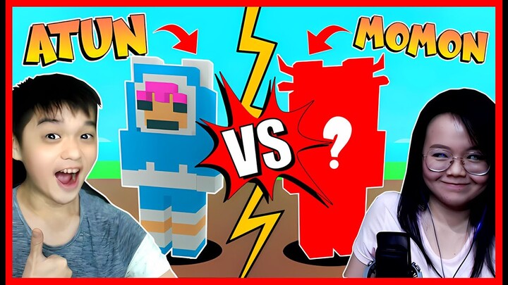 BUILD BATTLE !! SIAPA YANG MENANG ?? ATUN ATAU MOMON ?? Feat @MOOMOO Roblox BUILD IT