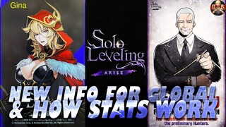 [Solo Leveling: Arise] - New info for Guilds, Skins & More! HOW stats WORK & WHAT affects them!