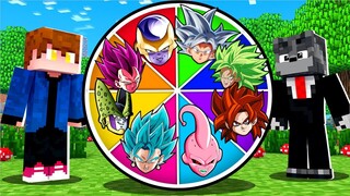 ROLETA MISTERIOSA de DRAGON BALL SUPER ! Minecraft DRAGON BALL SUPER P !