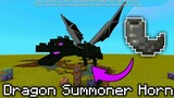 How to make a Dragon Summoner Horn in Minecraft using Command Block Tricks