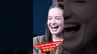 Enzy gak paham tektokan vincent desta 🤣🤣🤣🤣#tonightshow #nettv #tonightshownet #desta #vincent #enzy