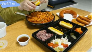 Khoai lang kéo sợi, mì Ý, xúc xích phần 4 #mukbang