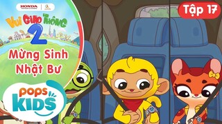 Vui Giao Thông Mùa 2 - Tập 17: Mừng Sinh Nhật Bư, Cài Dây An Toàn Trên Xe Ô Tô - TYVN