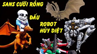GTA 5 - Sans cưỡi Rồng chúa trở thành thủ lĩnh mới - Truy tìm ký ức Robot hủy diệt | GHTG