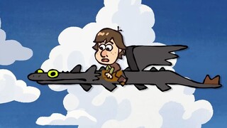 Ten-minute speedrun of "How to Train Your Dragon" [Cas van de Pol's selection]