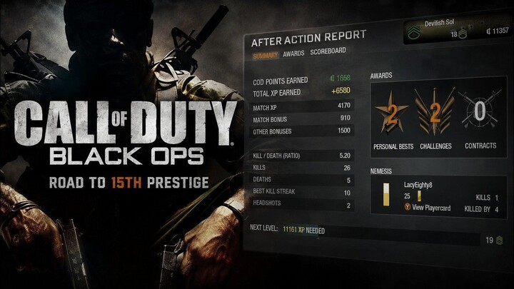 [XBOX]Call of Duty Black Ops- Road to 15th Prestige S1：Episode 8[No Commentary]