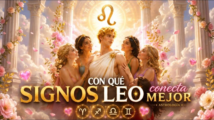 ♌ ¿Con qué signos conecta mejor Leo? 🔥