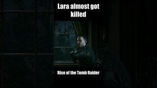 Lara Croft got mugged!!