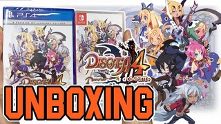 Disgaea 4 Complete+ A Promise of Sardines Edition (Switch/PS4) Unboxing