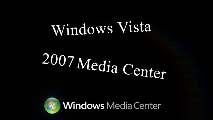 Windows Media Center Vista